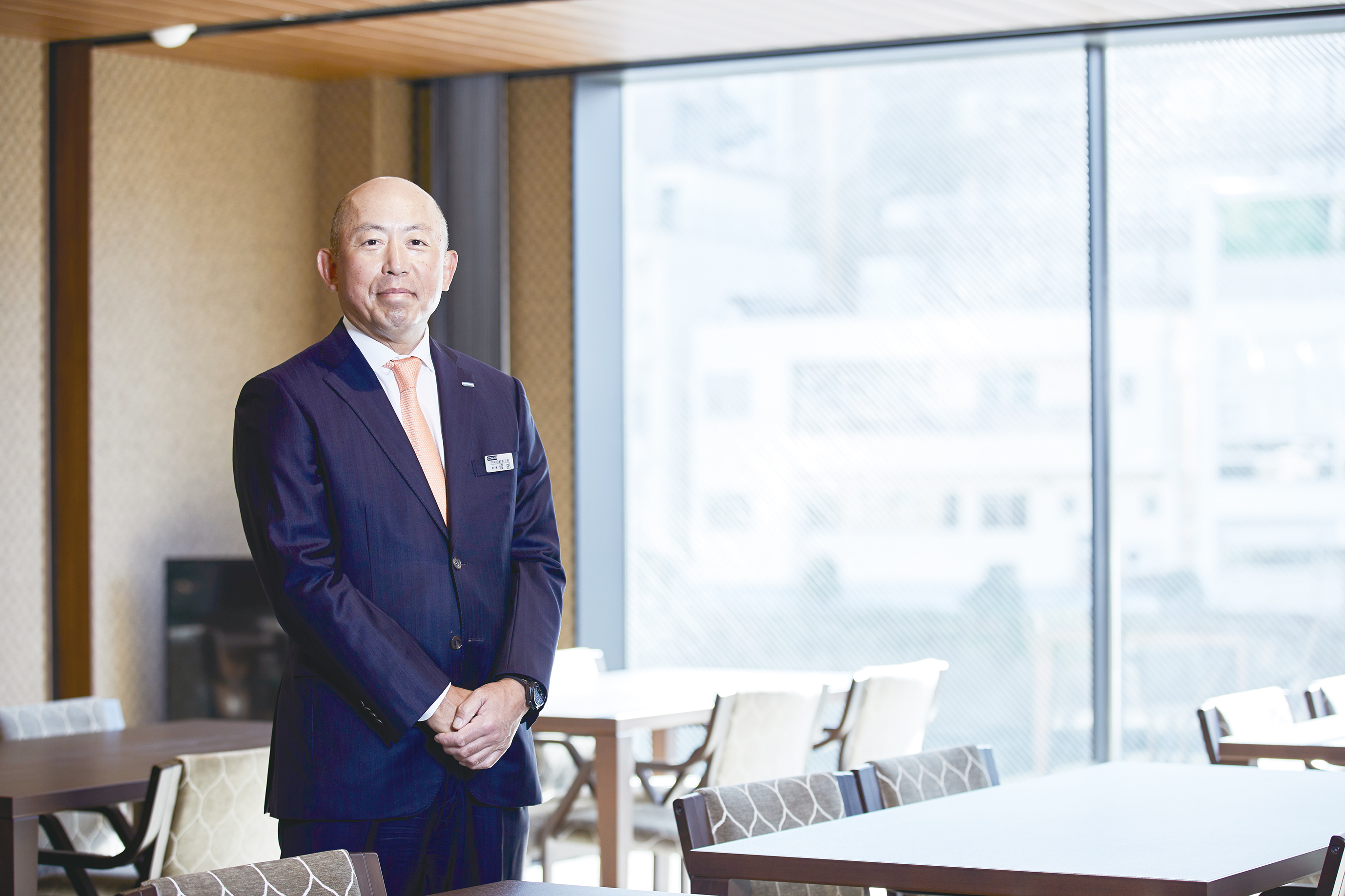 坂田社長肖像画像